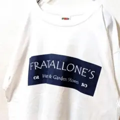 フルーツオブザルーム FRATTALLONE'S Tシャツ ホワイト白L古着
