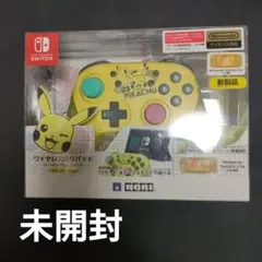 新品 HORI ワイヤレスホリパッド コントローラー ピカチュウ switch