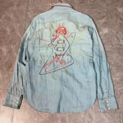 【Hysteric Glamour】ウエスタンシャツ/ヒスガール刺繍/807のサムネイル