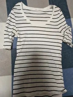UNIQLO ストライプ Tシャツ Mサイズ