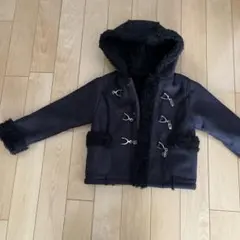 COMME CA ISM フード付きジャケット 130A ブラック