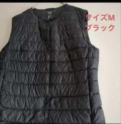 UNIQLO ユニクロウルトラライトダウンベスト黒M