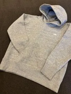 THENORTH FACEスクエアロゴフーディ 裏起毛　L