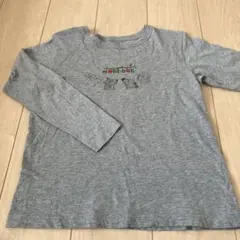 mont-bell 長袖カットソー 150 グレー