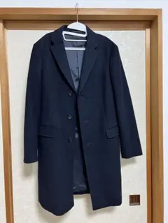 UNIQLO チェスターコート メンズ　Sサイズ　ブラック