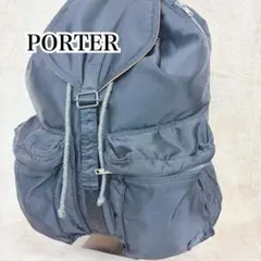 【廃盤品】PORTER ポーター TANKER リュック ブラック