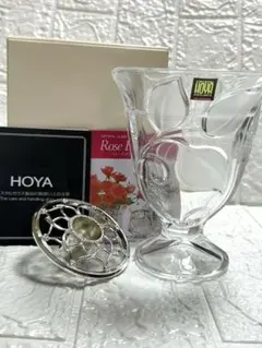 HOYA クリスタルガラス製ローズボール