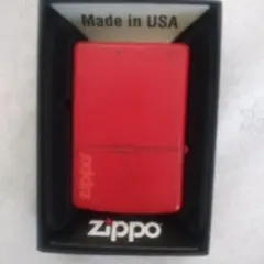 Zippo ライター レッド 本体