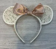 ミニーカチューシャ　レース