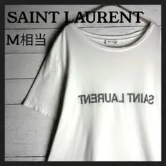サンローランパリ エディ期 YSL ロゴモチーフ Tシャツ - メルカリ