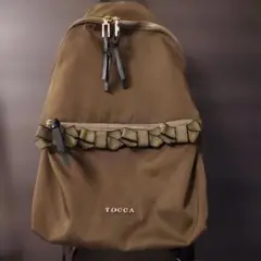 最終値下げ新品未使用トッカTOCCAバッグ リュックサックベージュ保存袋付 トッカ TOCCA 【WEB限定＆一部店舗限定】【撥水】CIELO TRAVEL