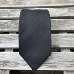 SOCIAL ブラック 無地 ネクタイ