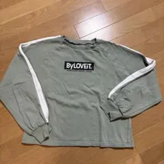 最終値下げ→削除！ByLOVEIT 裏起毛 トレーナー 160