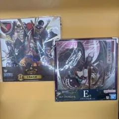 【新品未開封】ONE PIECE ワンピース　1番くじ　色紙　麦わらの一味