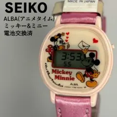 未使用品 SEIKO セイコー アルバ ミッキーマウス ディズニー 電池交換済