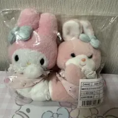 吉徳　サンリオ　ぬいぐるみ　マスコット　マイメロ　クリーミーうさぎ