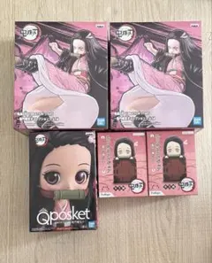 鬼滅の刃 Qposket ひっかけフィギュア 竈門禰豆子 まとめ売り
