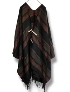 ウール ポンチョ