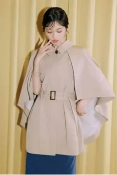 LILY BROWN トレンチライクスプリングケープコートのサムネイル