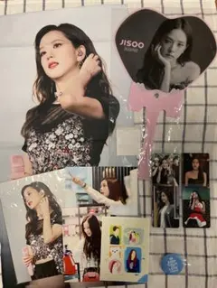 blackpink ジス　スローガン　公式うちわ