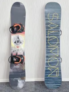 46超豪華❗️サロモン×K2 メンズスノーボードセット★スノボ150cm+ビン付