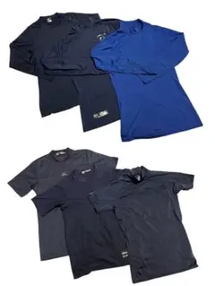 ◆アンダーシャツ 6点セット 160・150・Mサイズ ★ネイビー・ブルー◆