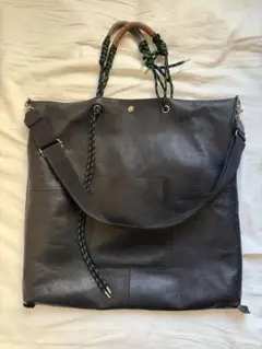 ithelicy レザー トートバッグ ithelicy/ TUBUCA ブラック: ファッション｜AKOMEYA TOKYO