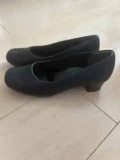 ABC SELECT ブラックパンプス 22.0cm