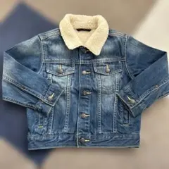 ボア襟付きデニムジャケット　OSH KOSH