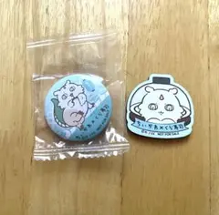 ちいかわ　くら寿司　あのこ　マグネット 缶バッジセット　新品　未使用品