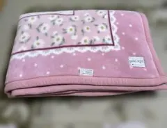 大阪西川good night ピンクブランケット 140x200cm