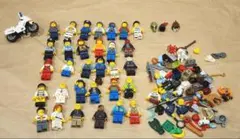 LEGO　レゴ　ミニフィグ　動物　乗り物　パーツ等　大量ジャンクセット