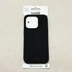 【未使用】holdit 2023 iPhone15Pro シリコンケース 黒