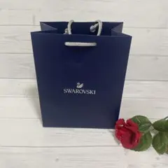 SWAROVSKI(スワロフスキー)青いショップ袋　ショッパー　紙袋