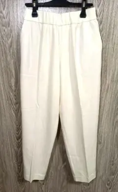 日本製 スラックス ストレッチ ストレートパンツ TAKUMIBA　M　⑫