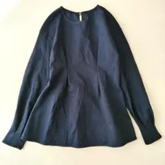✨美品✨ SHIPS ハイテンションポンチウエストタックプルオーバー　ブラウス