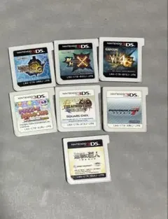 ニンテンドー3DS ゲームソフト 7点まとめ売り