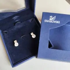 Swarovski クリスタルドロップピアス