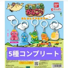ざわざわ森のがんこちゃん めじるしアクセサリー　全5種コンプリート