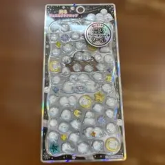 光るジュエルプチドロップ　ストーン付き シマエナガ　カミオジャパン