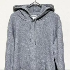 【S】GU ジーユー　レディース　パーカー　スウェット　グレー　春秋冬シンプル