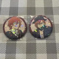 文スト　中原中也　ホログラム缶バッジ