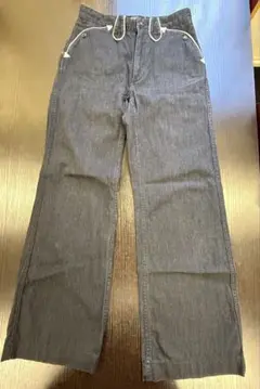 【美品】RRL フレア ランチパンツ ウエスタン ブラック