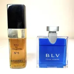 CHANELN°5 & BVLGARI BLV Pour Homme 香水セット