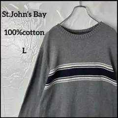 90s セントジョーンズベイ クルーネックニット セーター Lサイズ 2060805652.jpg?1697504779