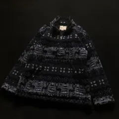 usa製 Woolrich フリースジャケット ネイビー boa fleece