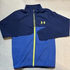 UNDER ARMOUR ジップアップアウター L ネイビー　アンダーアーマー