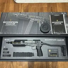 東京マルイ SCORPION mod.M ［ショップカスタム］付属品有り！ 東京マルイ スコーピオン Mod.m ショップカスタムは伊達じゃない