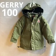 美品⭐️100 GERRY フード付き中綿コート ジャケット　オリーブ　カーキ