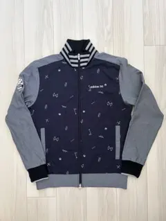 adidas ゴルフ ジャケット ネイビー/グレー